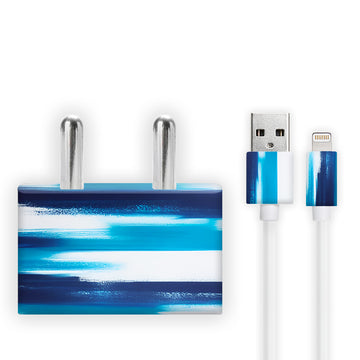 Shades of Blue Charger Skin