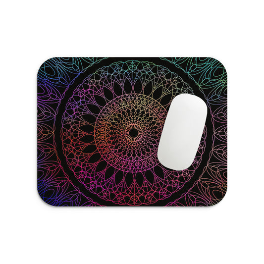 Manadala Pattern Mouse Pad