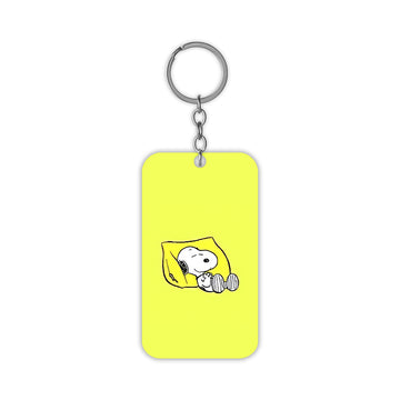 Doggy Sleep Keychain