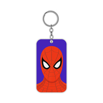 Spiderman Art Keychain