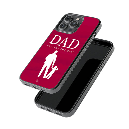 Dad you are the Best Glossy Metal Case