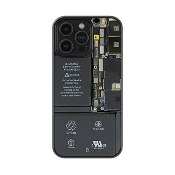 Circuit Glossy Metal Case