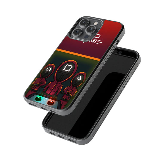 Yes or No Squid Game Glossy Metal Case