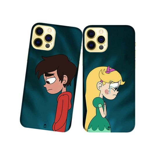 Painful Love Slim Hard Couple Phone Case