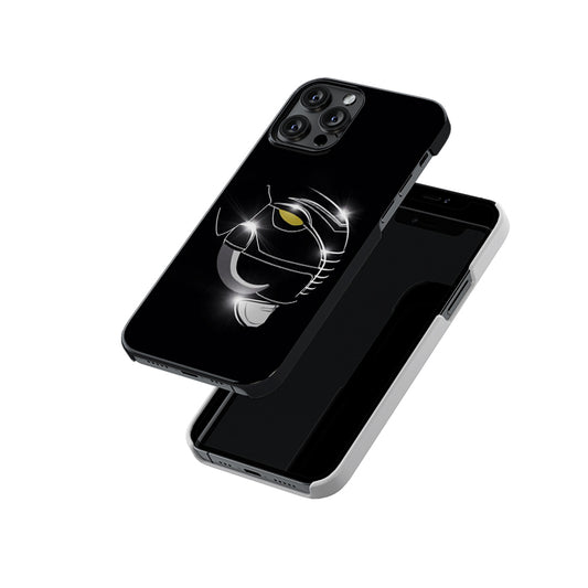 Black Mighty Morphin Power Ranger Slim Hard Case