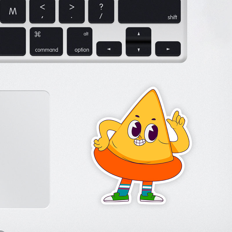 Madangle Surfer Laptop Sticker