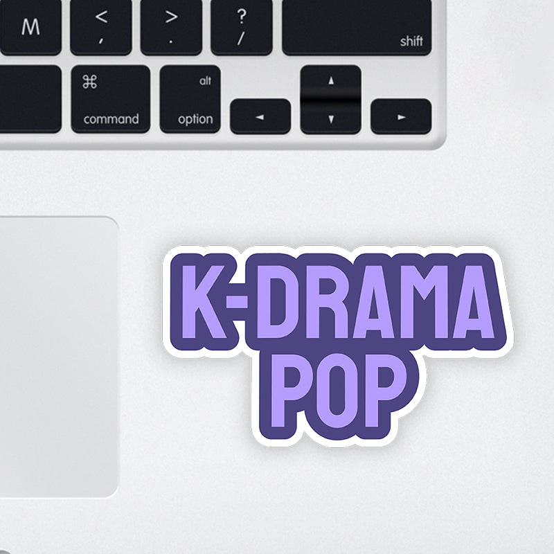 K- Drama Pop Laptop Sticker