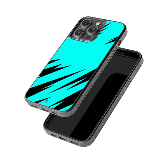Rower Of Neon Glossy Metal Case