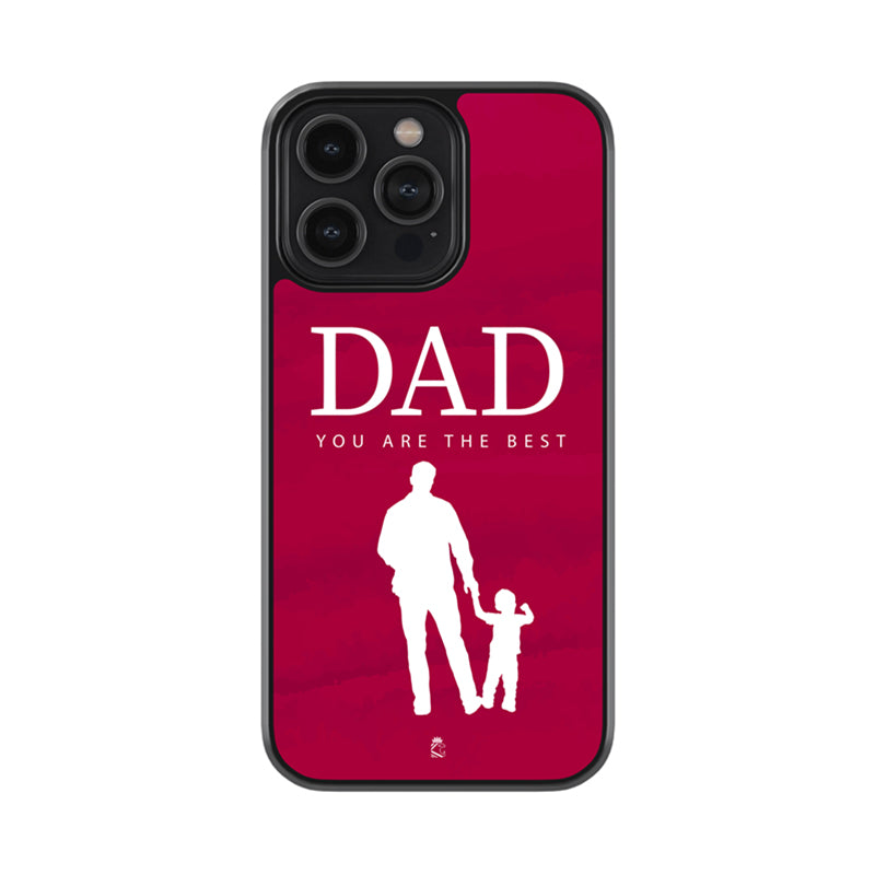 Dad you are the Best Glossy Metal Case
