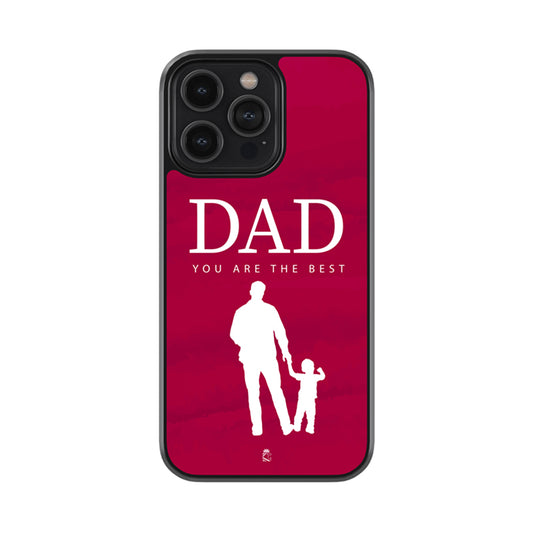 Dad you are the Best Glossy Metal Case