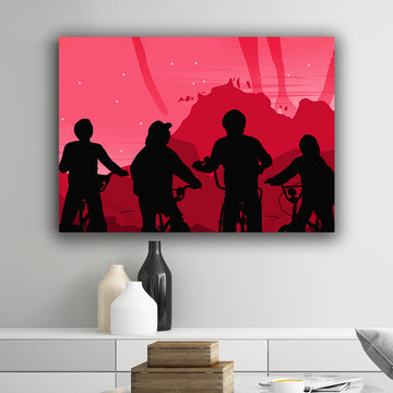 Stranger Things Landscape Poster