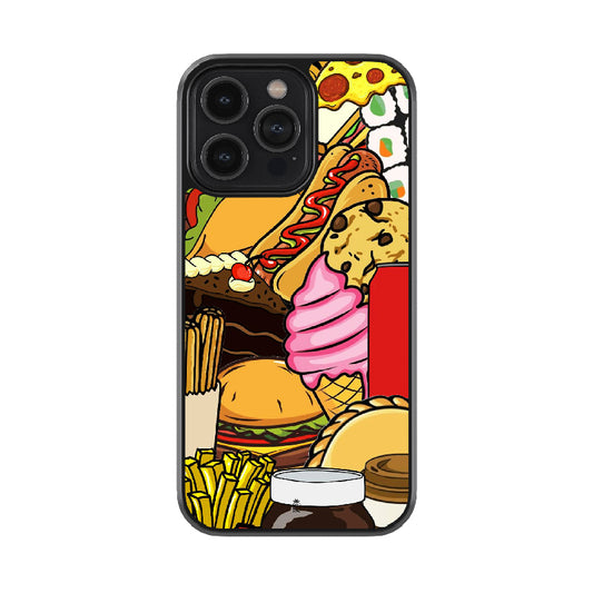 Dream Food World Glass Case