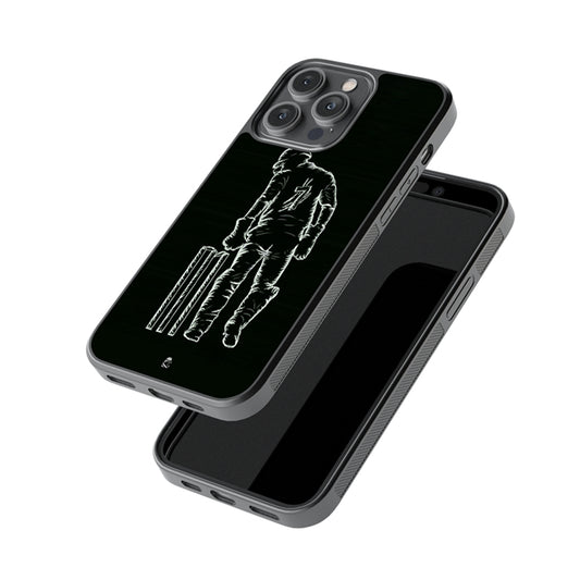 God of Cricket Glossy Metal Case