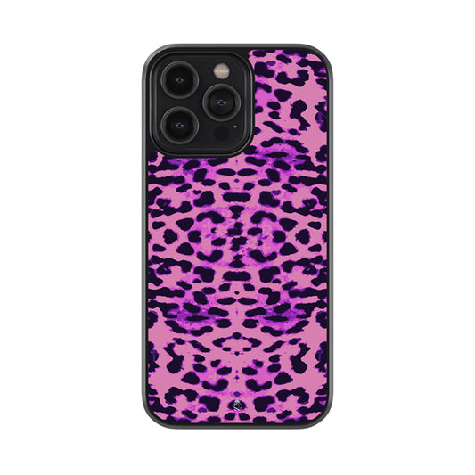Rare Purple Star fish Pattern Glossy Metal Case