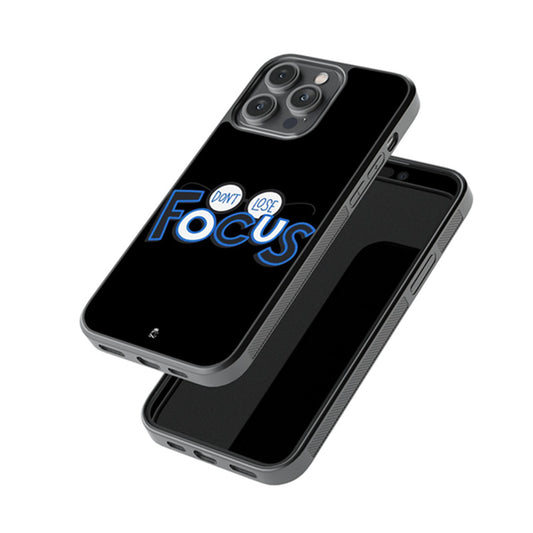 Don't Lose Focus Glossy Metal Case