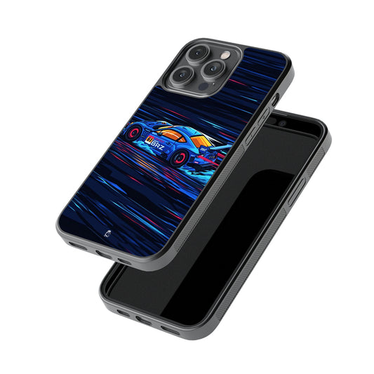Mighty Sports Car Glossy Metal Case