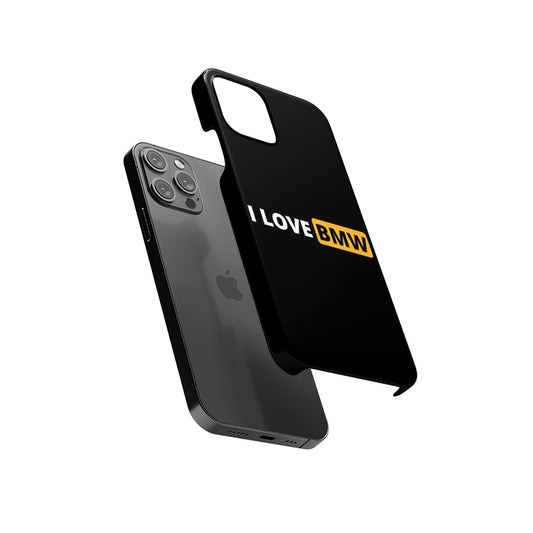I Love BMW Slim Hard Case