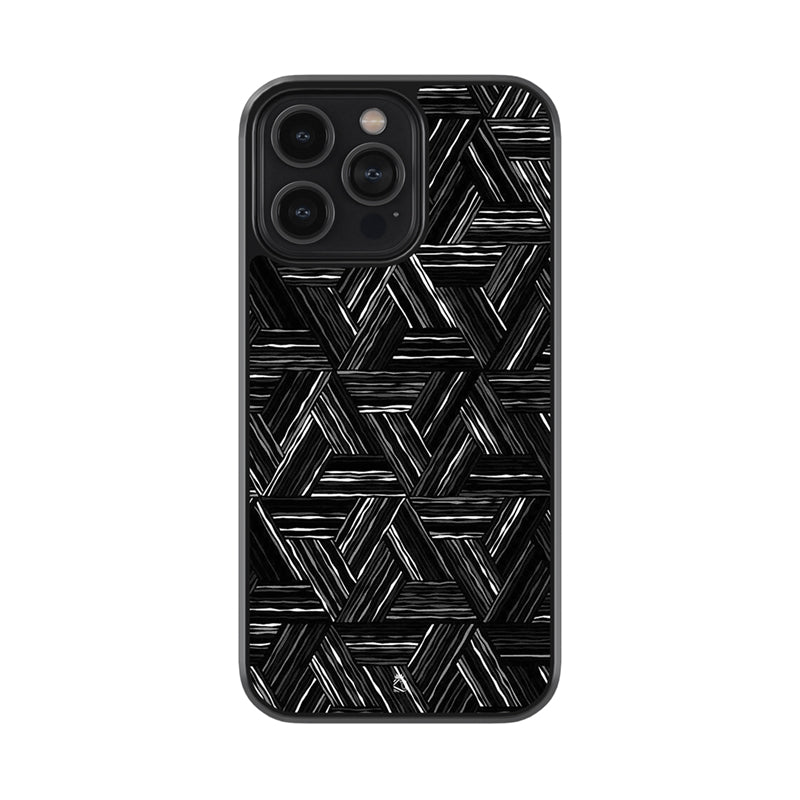 Reef Carbon Fibre Pattern Glossy Metal Case