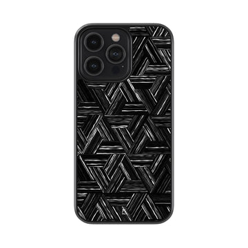 Reef Carbon Fibre Pattern Glossy Metal Case