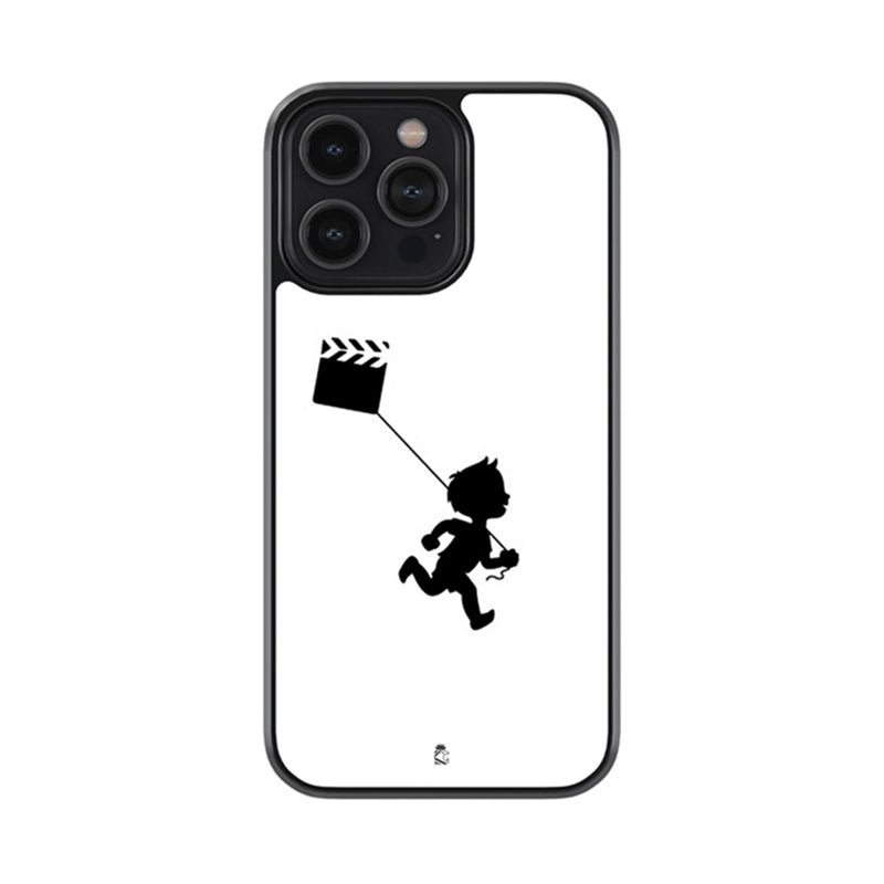 Clapboard Kid Glossy Metal Case