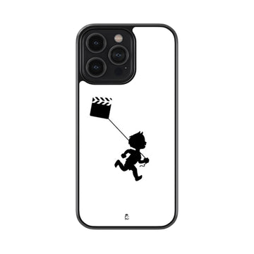 Clapboard Kid Glossy Metal Case