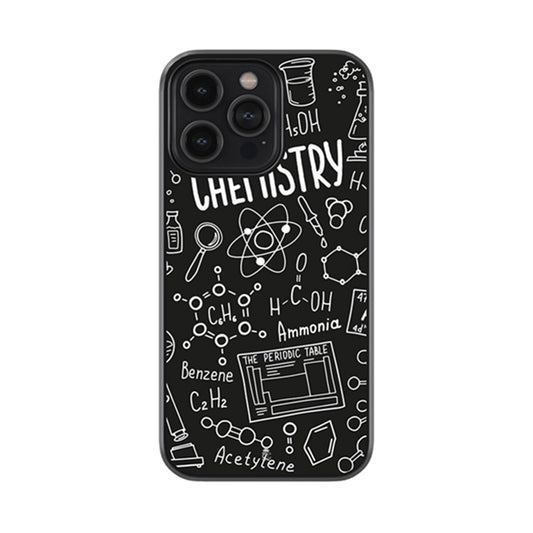 Chemistry On Chalkboard Glossy Metal Case