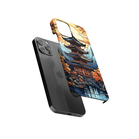 Japanese Temple Slim Hard Case
