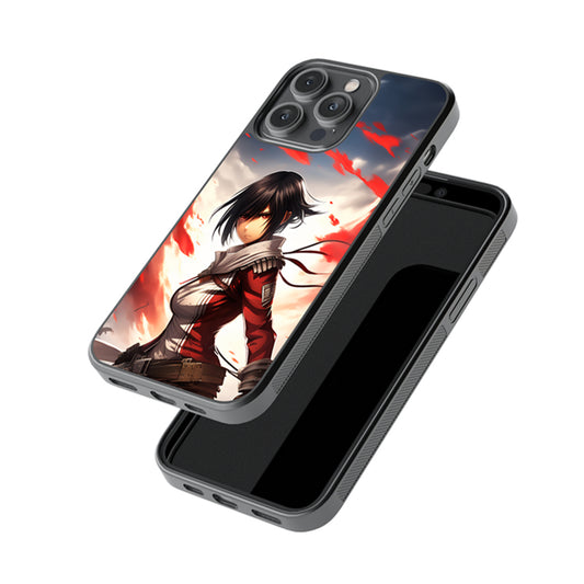 Mikasa The Warrior Glossy Metal Case