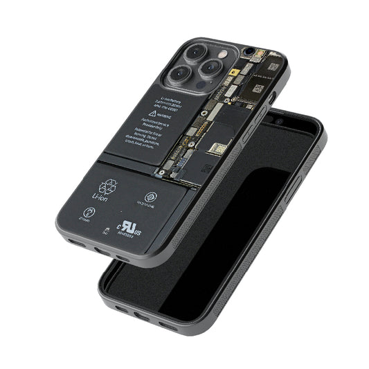 Circuit Glossy Metal Case