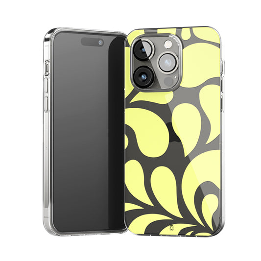 Swirl Pattern Clear Silcone Case
