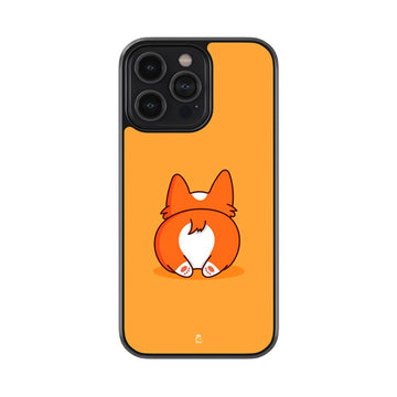 Cute Tail End Glossy Metal Case