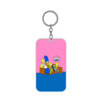 Crazy Family Keychain