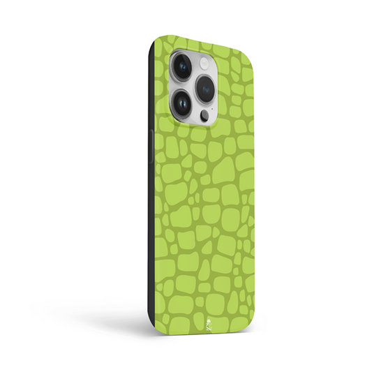 Green Pebble Flexible Soft Silicone Case