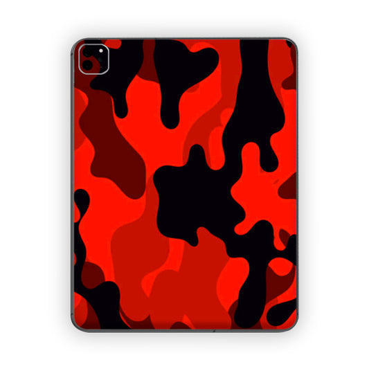 Red Camo Ipad Skin