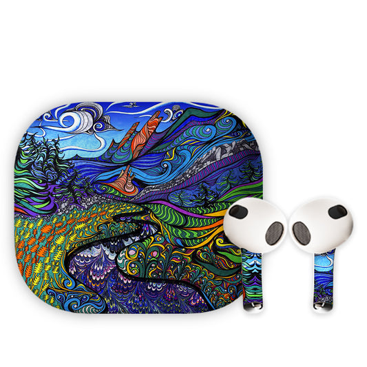 Art Land Earbuds Skin