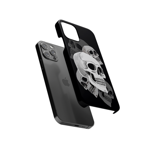 Crazy Skulls Slim Hard Case