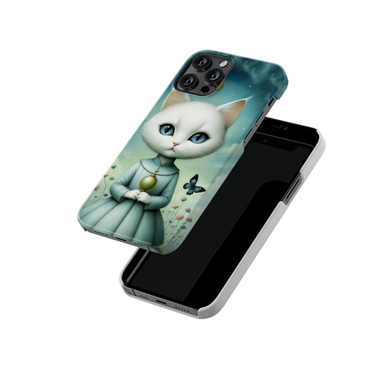 Cat Queen Slim hard Case