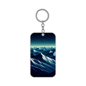 Mountains Keychain