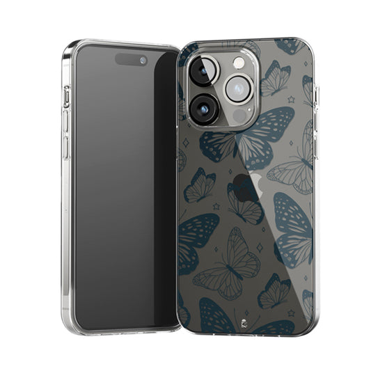 Butterflies Clear Silicone Case