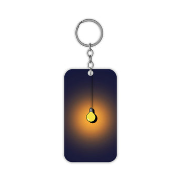 Light Bulb Keychain