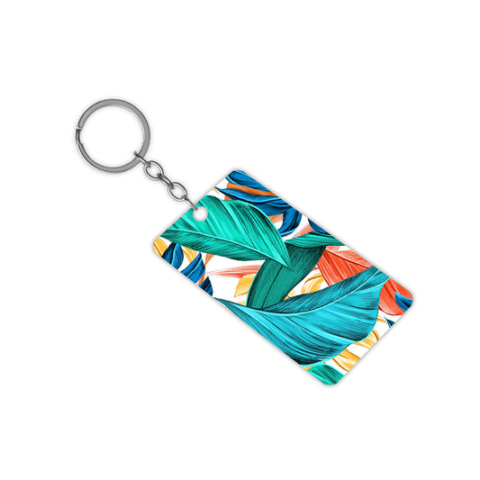 Coral Petals Keychain