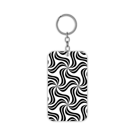 Black Magic Wheel Keychain