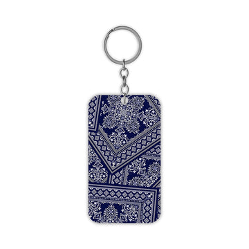 Floor Mat Pattern Keychain