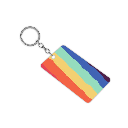 Swirl Paint Keychain