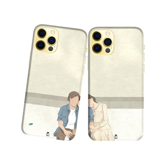 On Your Shoulder Forever Slim Hard Couple Phone Case