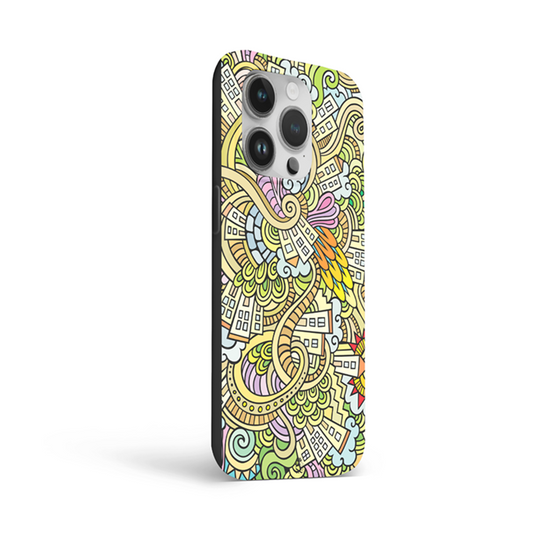 Collapsive Art Flexible Soft Silicone Case