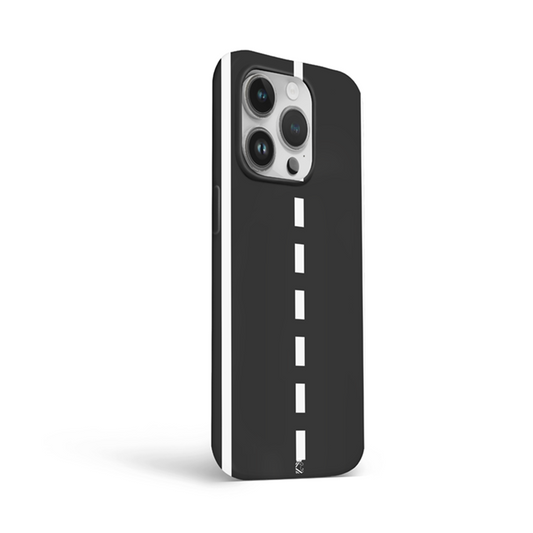 Highway Road Flexible Soft Silicone Case