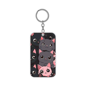 Cute Cats Keychain
