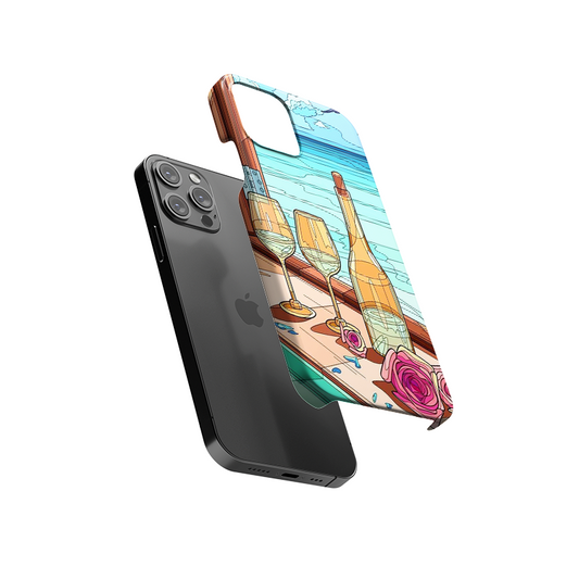 Valentine Date Line Art Slim Hard Case
