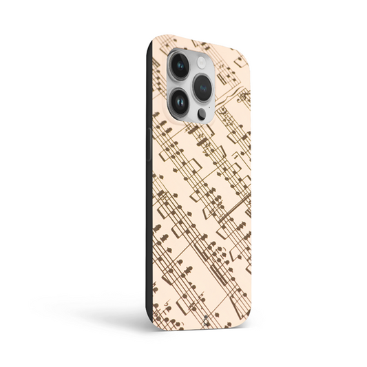 Musical Notes Flexible Soft Silicone Case
